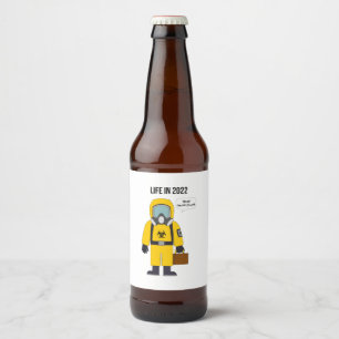 Étiquette Pour Bouteilles De Bière Aller au travail en 2022
