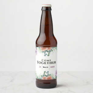 Étiquette Pour Bouteilles De Bière Amitié intemporelle