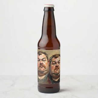 Étiquette Pour Bouteilles De Bière Beer Lover Double Label