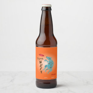 Étiquette Pour Bouteilles De Bière Chien, nom et style de vol