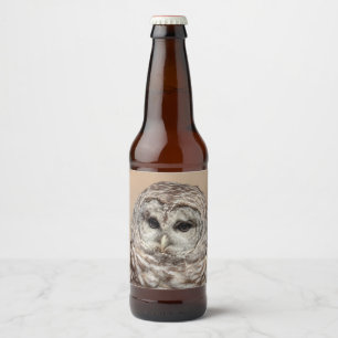 Étiquette Pour Bouteilles De Bière Chouette barrée