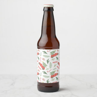 Étiquette Pour Bouteilles De Bière Christmasラベル