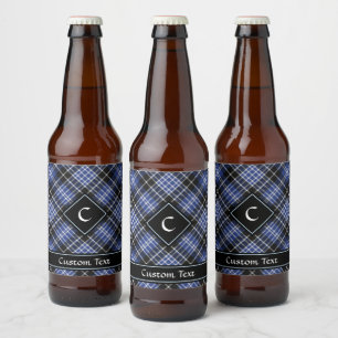 Étiquette Pour Bouteilles De Bière Clan Clark Tartan