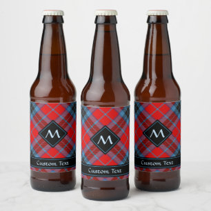 Étiquette Pour Bouteilles De Bière Clan MacTavish Tartan
