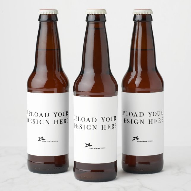 Étiquette Pour Bouteilles De Bière Créez Votre Propre Design (Bouteilles)