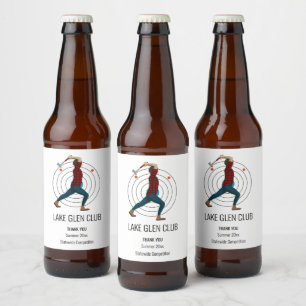 Étiquette Pour Bouteilles De Bière Défilement Ax