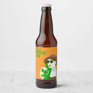 Étiquette Pour Bouteilles De Bière do-it-yourself Saint Patrick’s Day Bière Étiquette