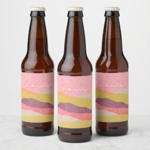 Étiquette Pour Bouteilles De Bière Ensemble d'étiquettes pour denrées alimentaires et