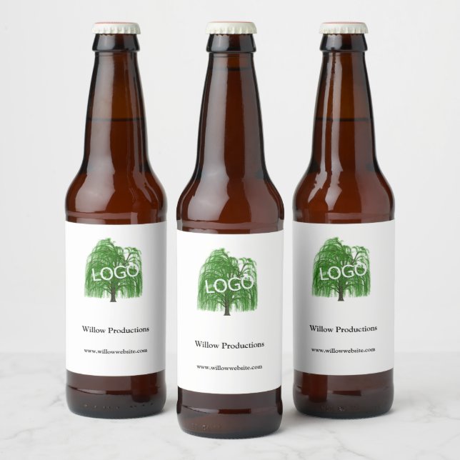Étiquette Pour Bouteilles De Bière Entreprise promotionnelle du logo commercial (Bouteilles)