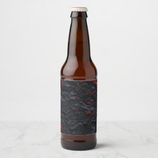 Étiquette Pour Bouteilles De Bière étiquette de bouteille de lave
