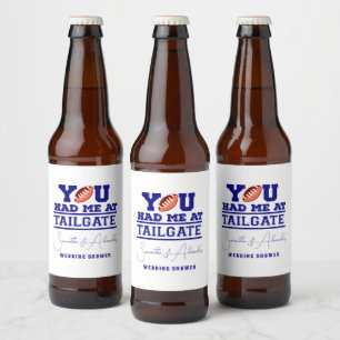 Étiquette Pour Bouteilles De Bière Faisons la fête avant le mariage Couple marié Show