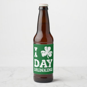 Étiquette Pour Bouteilles De Bière Funny Saint Patricks Day Party St Pats Drôle Drôle