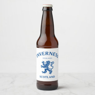 Étiquette Pour Bouteilles De Bière INVERNESS Ecosse