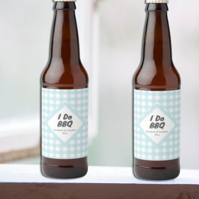 Étiquette Pour Bouteilles De Bière Je fais du BBQ (Créateur téléchargé)