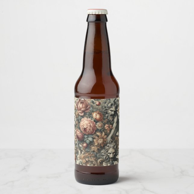 Étiquette Pour Bouteilles De Bière L'Apex Arcane - Mythique Floral (Devant)