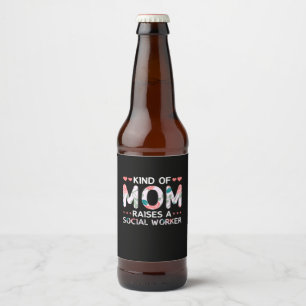 Étiquette Pour Bouteilles De Bière Maman Est Un Peu Maman
