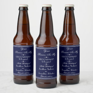 Étiquette Pour Bouteilles De Bière Mariage Serez-Vous Mon Groomsman Cool Proposition