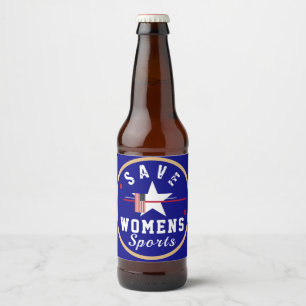 Étiquette Pour Bouteilles De Bière matériel du 4 juillet
