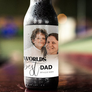 Étiquette Pour Bouteilles De Bière Meilleur papa du monde