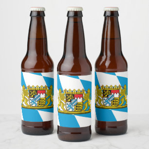 Étiquette Pour Bouteilles De Bière Montrez vos couleurs - Bayern/Bavière