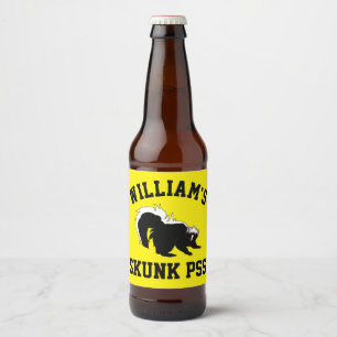 Étiquette Pour Bouteilles De Bière Moufette