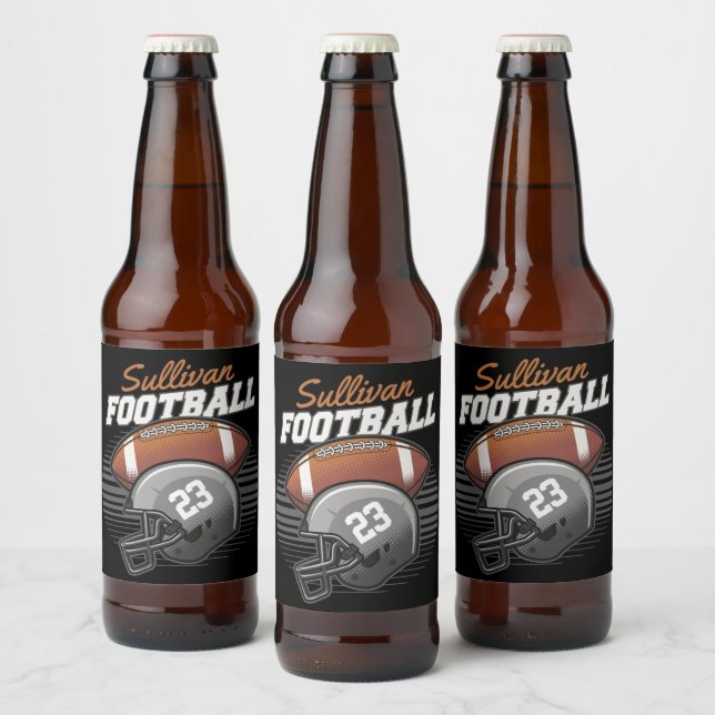 Étiquette Pour Bouteilles De Bière Number Helmet (Bouteilles)
