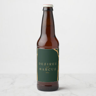 Étiquette Pour Bouteilles De Bière Oiseaux d'or