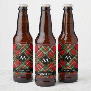 Étiquette Pour Bouteilles De Bière Royal Stewart Tartan