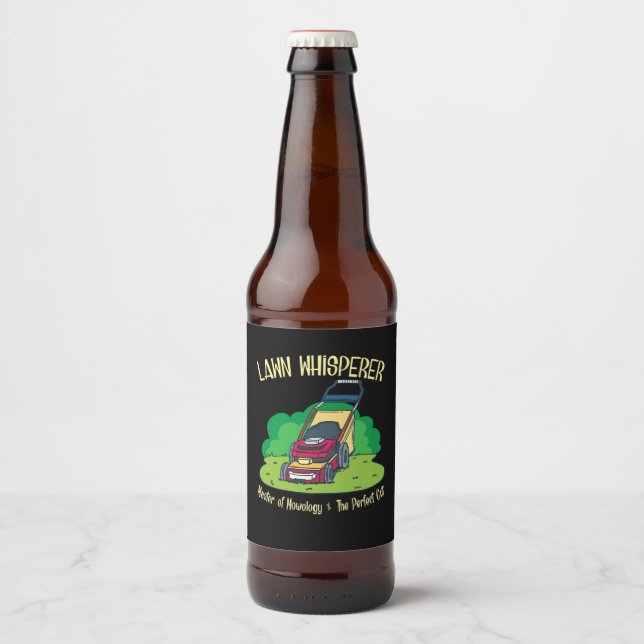Étiquette Pour Bouteilles De Bière Semelle de pelouse - Whisperer de pelouse (Devant)