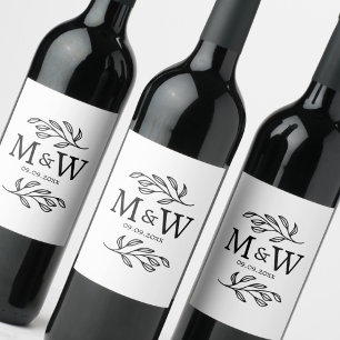 ÉTIQUETTE POUR BOUTEILLES DE VIN 