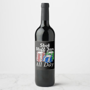 Étiquette Pour Bouteilles De Vin 5bet Bluff