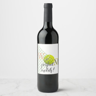 Étiquette Pour Bouteilles De Vin A Perfect Match Paper Napkin