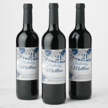 Argent bleu 21e anniversaire