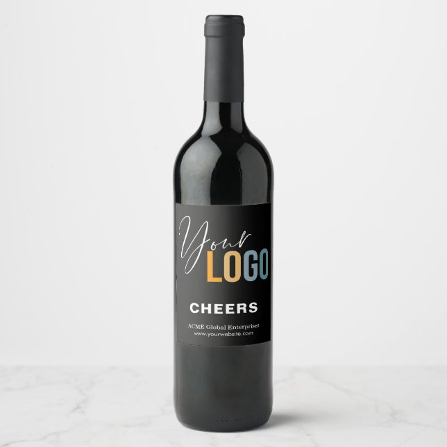 Étiquette Pour Bouteilles De Vin Articles promotionnels sans minimum, Cadeau d'entr (Devant)