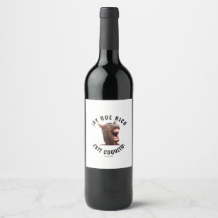 Étiquette Pour Bouteilles De Vin ¡Ay Que Rico Este Coquito !