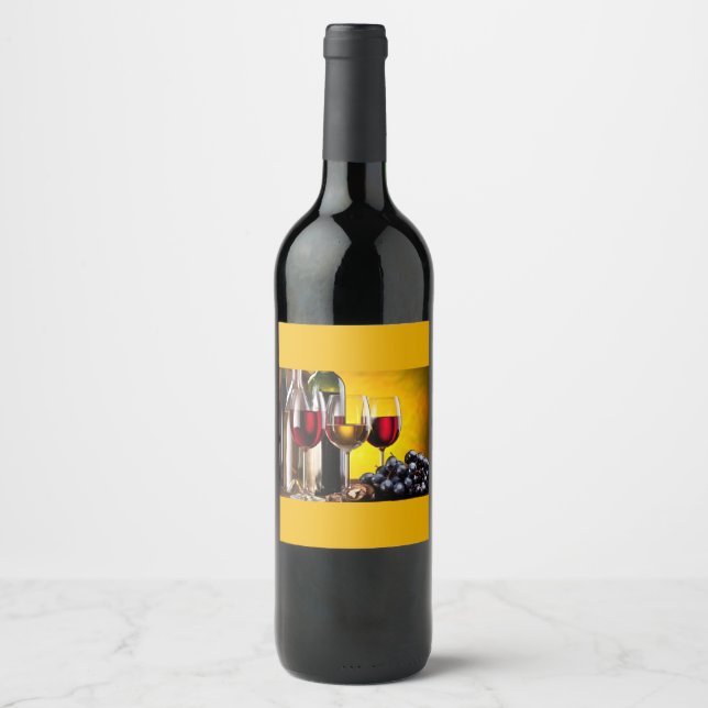 Étiquette Pour Bouteilles De Vin Boisson maison (Devant)
