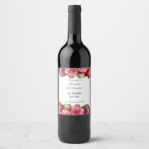 Bouquet floral rosé mariage