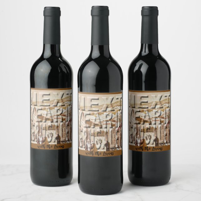 Étiquette Pour Bouteilles De Vin Bouteille de vin de Pâque Étiquette Jérusalem (Bouteilles)