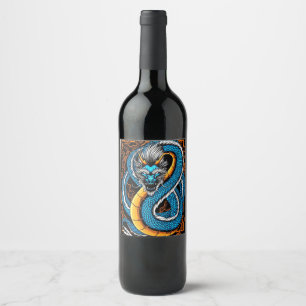 Étiquette Pour Bouteilles De Vin Bouteille de vin Étiquette 8,9 cm x 10,2 cm Facile