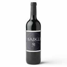 BOUTEILLE DE VIN HAIKU 51