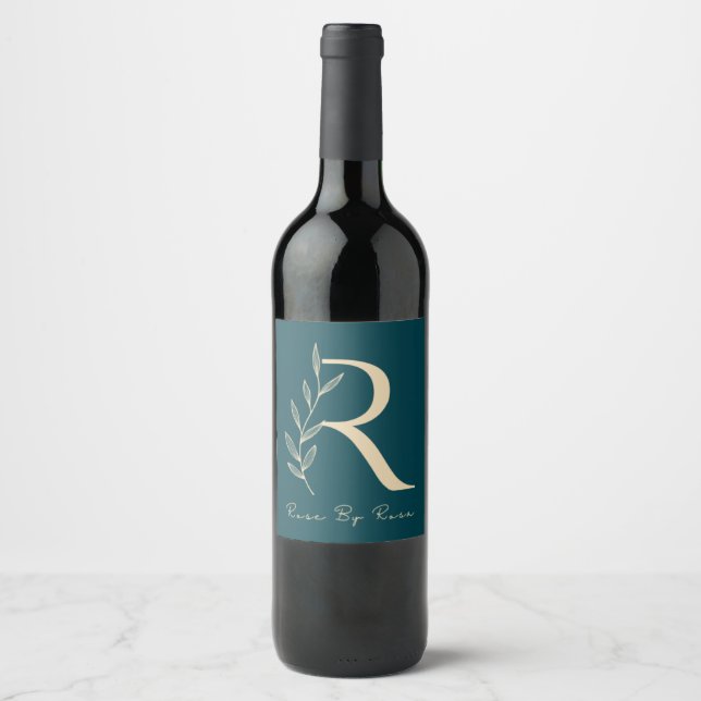 Étiquette Pour Bouteilles De Vin Bouteilles de vin lebel (Devant)