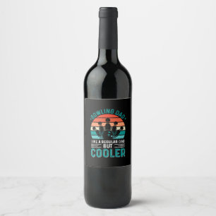 Étiquette Pour Bouteilles De Vin Bowling papa