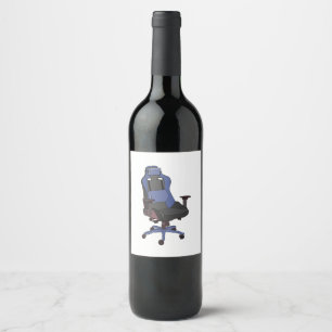 Étiquette Pour Bouteilles De Vin Chaise de jeu
