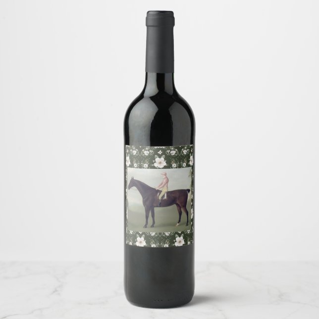 Étiquette Pour Bouteilles De Vin Christmas  (Devant)