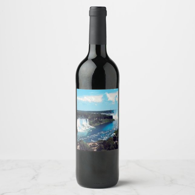 Étiquette Pour Bouteilles De Vin CHUTES NIAGARA - voir (Devant)