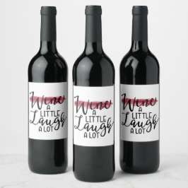 Étiquette Pour Bouteilles De Vin Citation De Vin Drôle