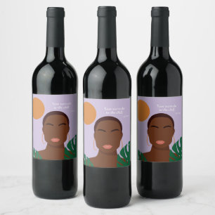 Étiquette Pour Bouteilles De Vin Citations de pinces ombres
