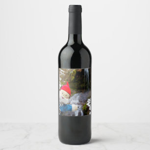 Étiquette Pour Bouteilles De Vin Cold Falls Gnome