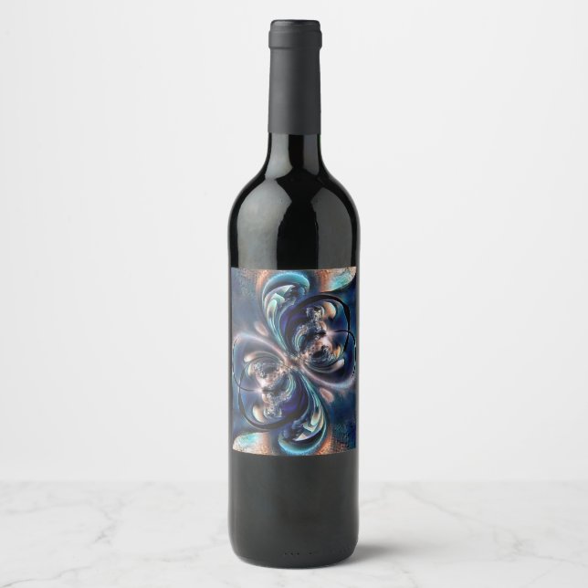Étiquette Pour Bouteilles De Vin Conception (Devant)