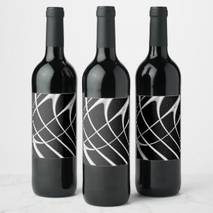 Étiquette Pour Bouteilles De Vin Conception de l'espace Galaxy